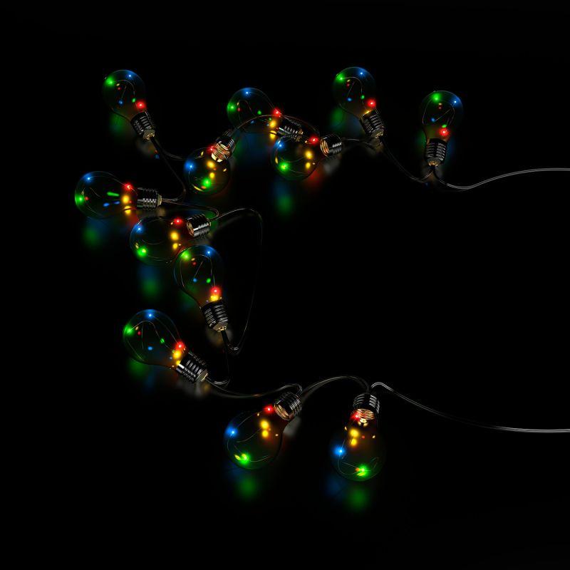 Рекомендуем купить Гирлянда светодиодная садовая Solar "Большие Шары" 10 ламп мультицвет IP44 GAUSS GS035