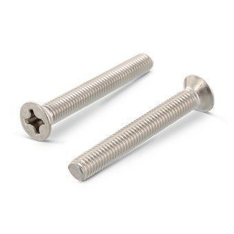 Рекомендуем купить Винт DIN 965 М6x22 с потайной головкой и крестообразным шлицем PH, нерж. сталь A4