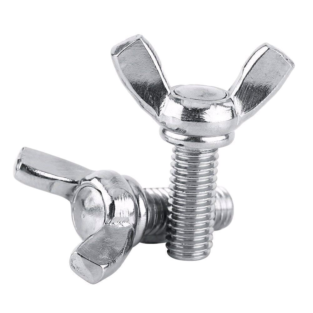 Рекомендуем купить Винт DIN 316 M8x30 барашковый с прямыми лепестками американской формы, кл. пр. 4.8, оц. сталь