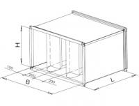 Купить шумоглушитель пластинчатый прямоугольный гпп с обтекателем оптом | ПРОТОРГ