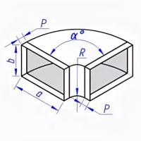 Купить отвод сварной прямоугольный оптом | ПРОТОРГ