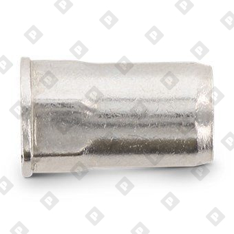 Заклепка ART 1027 M5х14 с внутренней резьбой и уменьшенным потайным бортиком, полушестигранная, нерж. сталь А2 - №2