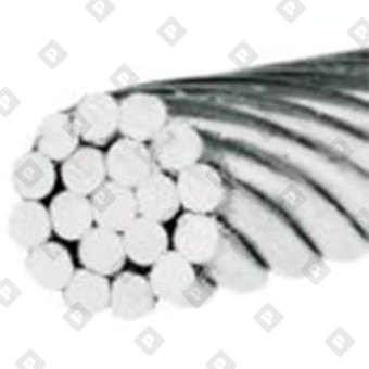 Трос жесткий ART 8378 (DIN 3053) Ø4 мм, конструкция 1х19, нерж. сталь А2 - №1