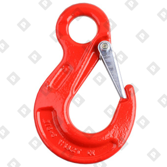 Крюк грузовой с проушиной и защелкой (SALK) 31.5 т, кл.пр. 8 - №1