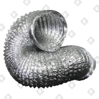 Гибкий воздуховод неизолированный Ø508 мм, алюминиевая фольга - №1