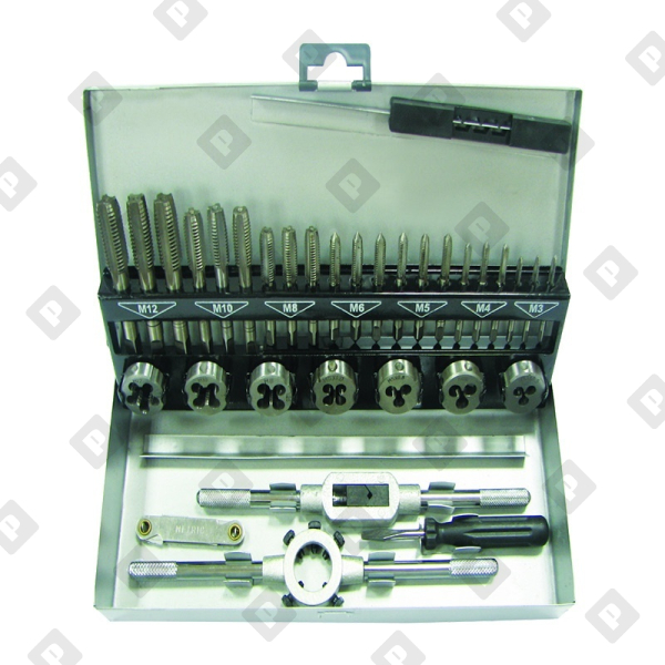 Набор метчиков и плашек Biber 90221 32 предмета - №1