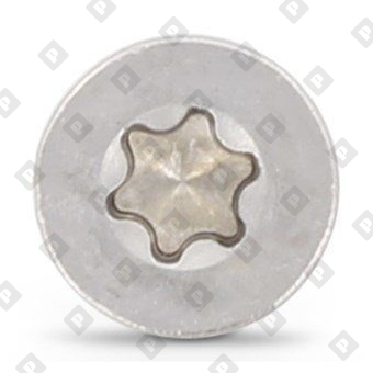 Винт ISO 10642 (DIN 7991) M5x20 с потайной головкой и шлицем TORX, нерж. сталь А4 - №2