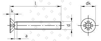DIN 965 A2 M 10X45 Z - №4