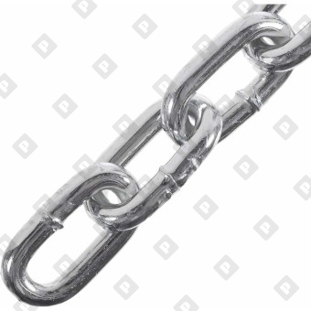 Цепь короткозвенная DIN 766 Ø12 мм, оц. сталь - №3