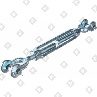 Талреп DIN 1480 М12 вилка-вилка, оц. сталь - №1