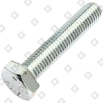 Болт DIN 933 M20x70 с шестигранной головкой и полной резьбой, кл. пр. 10.9, оц. сталь - №1