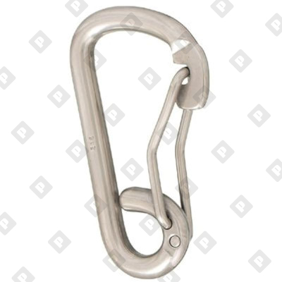 Карабин зацепной «страховочный» ART 8305 12x122, нерж. сталь A4 - №3