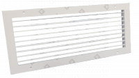 Решетки вентиляционные горизонтально регулируемыми жалюзи - №1