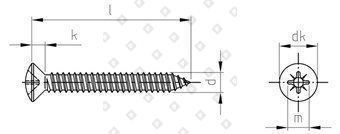 DIN 7983 A4 C 5,5X120 Z - №4