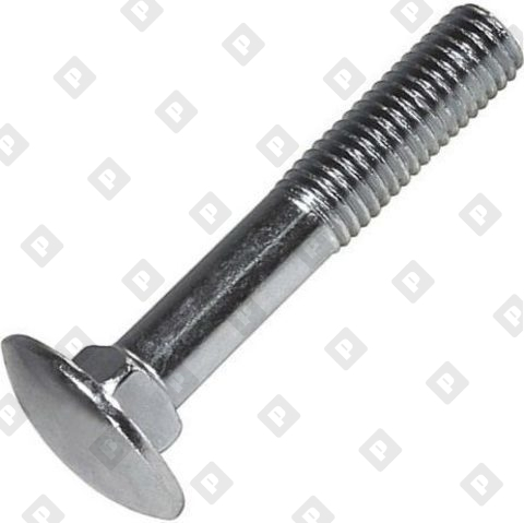 Болт DIN 603 M16x120 кл. пр. 8.8, оц. сталь, шт - №1