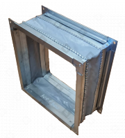 Гибкая вставка прямоугольная 45х60х45 мм - №1