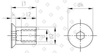 Art. 9062 AISI 303 M 6X16 - №4