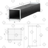 Воздуховод сварной прямоугольного сечения - №1