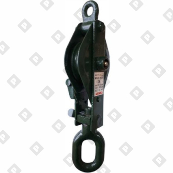 Блок одинарный монтажный грузовой с кольцом, г/п 5т - №1
