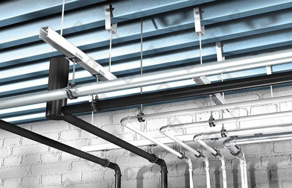 Трапециевидный V-образный подвес fischer TZA M10 для профнастила, оц.сталь - №3