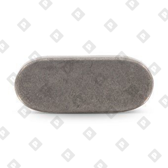 DIN 6885 AISI 316Ti A 8X7X45 - №3