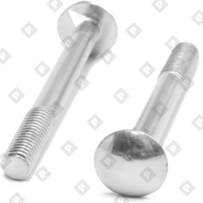 Болт DIN 607 M12x45 кл. пр. 4.8, оц. сталь - №3