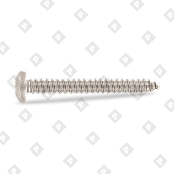 Саморез DIN 7981 3,5х13 с острым концом, полусферической головкой и крестовым шлицем, нерж. сталь А2 - №2