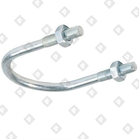 Скоба-хомут U-образная fischer ETR 20-27 мм, оц сталь - №1