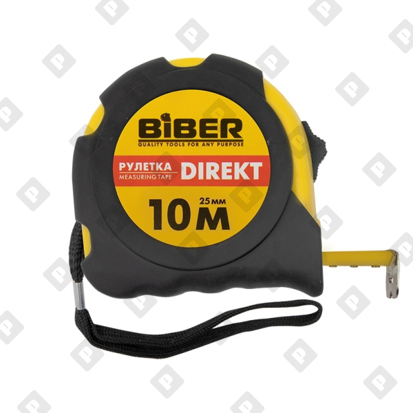 Рулетка Biber 40105 Direkt 10 м/25 мм - №1