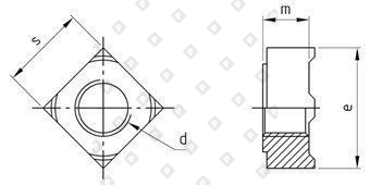 DIN 928 A4 M 4 - №5
